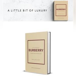 1 Left! Burberry Little Book Home D3cor